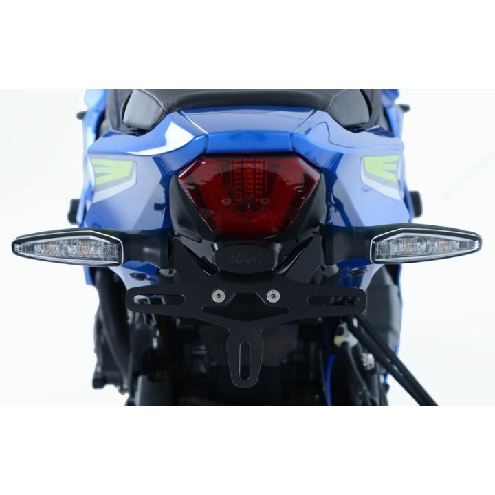 Support de plaque R&G RACING noir Suzuki GSX-R1000 | Oxmoto