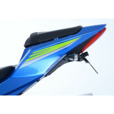 Support de plaque R&G RACING noir Suzuki GSX-R1000 | Oxmoto