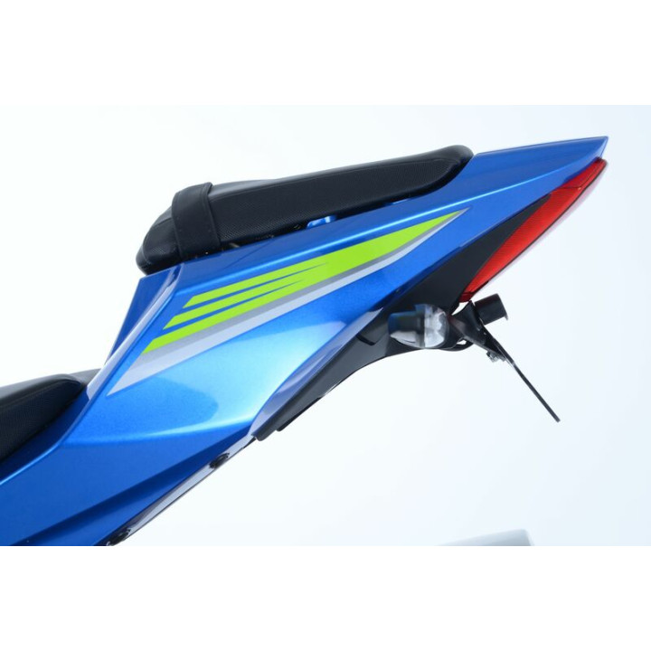 Support de plaque R&G RACING noir Suzuki GSX-R1000 | Oxmoto