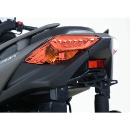Support de plaque R&G RACING noir Yamaha X-Max 300 | Oxmoto