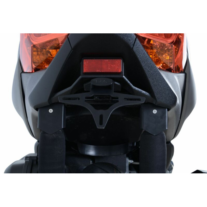 Support de plaque R&G RACING noir Yamaha X-Max 300 | Oxmoto