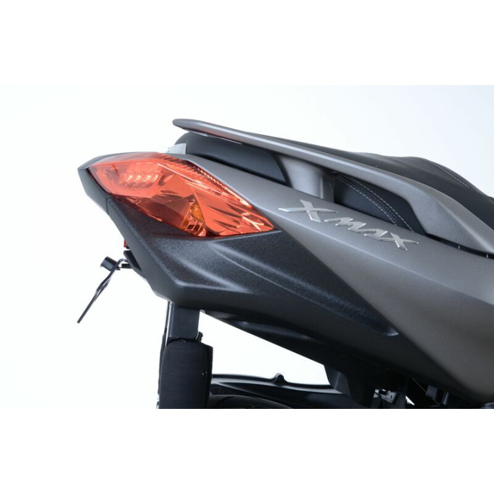 Support de plaque R&G RACING noir Yamaha X-Max 300 | Oxmoto