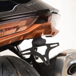 Support de plaque R&G RACING noir - Suzuki Hayabusa | Oxmoto