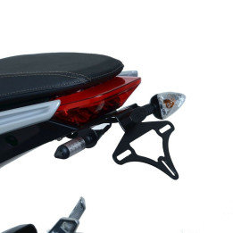 Support de plaque R&G RACING noir Zero SRF | Oxmoto