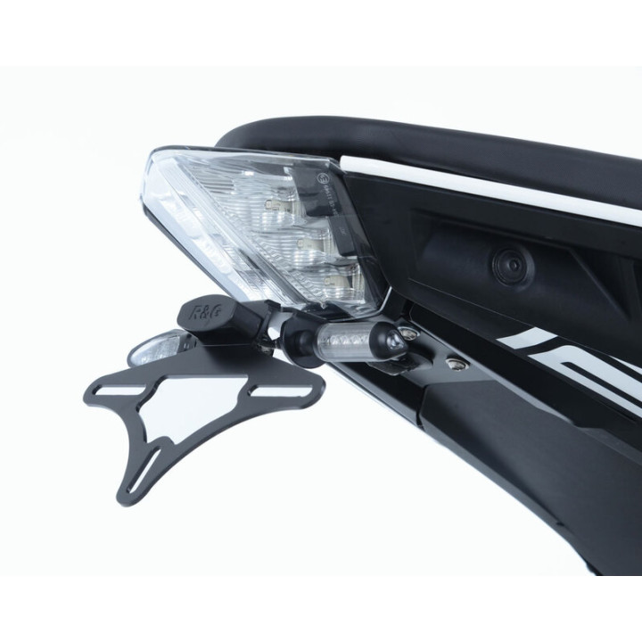 Support de plaque R&G RACING noir KTM Duke | Oxmoto