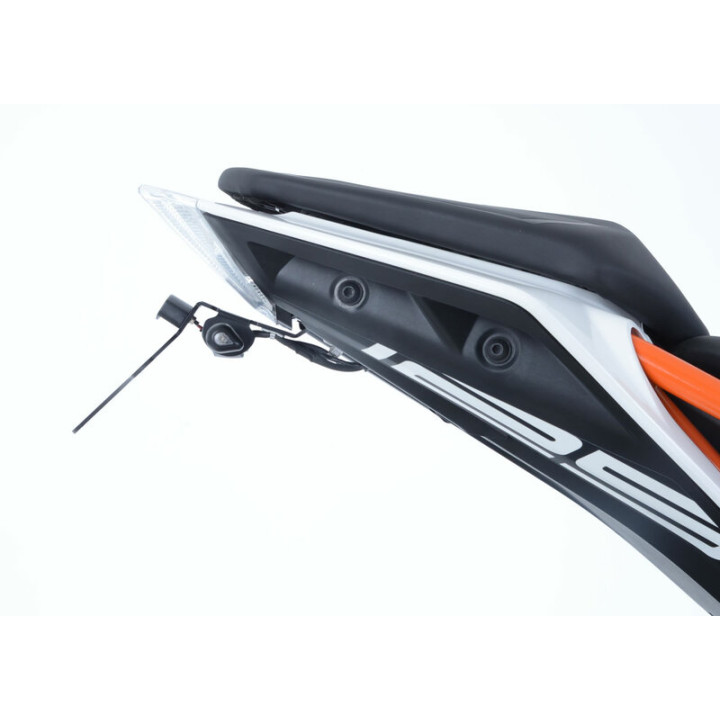Support de plaque R&G RACING noir KTM Duke | Oxmoto
