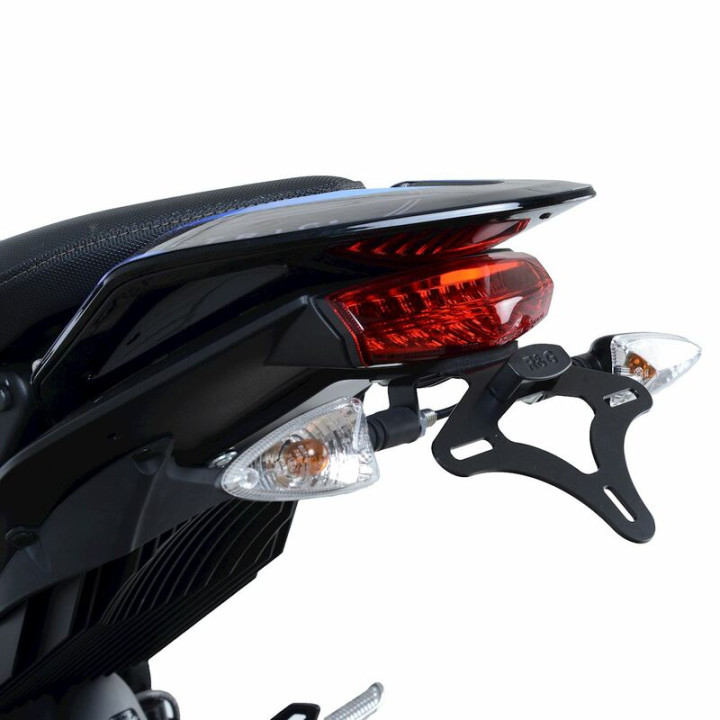 Support de plaque R&G RACING - noir Zero | Oxmoto
