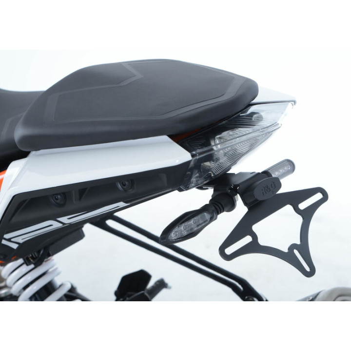 Support de plaque R&G RACING noir KTM Duke | Oxmoto