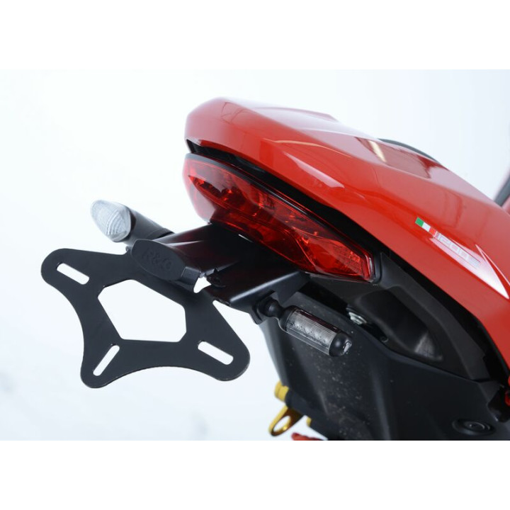 Support de plaque R&G RACING noir Ducati | Oxmoto