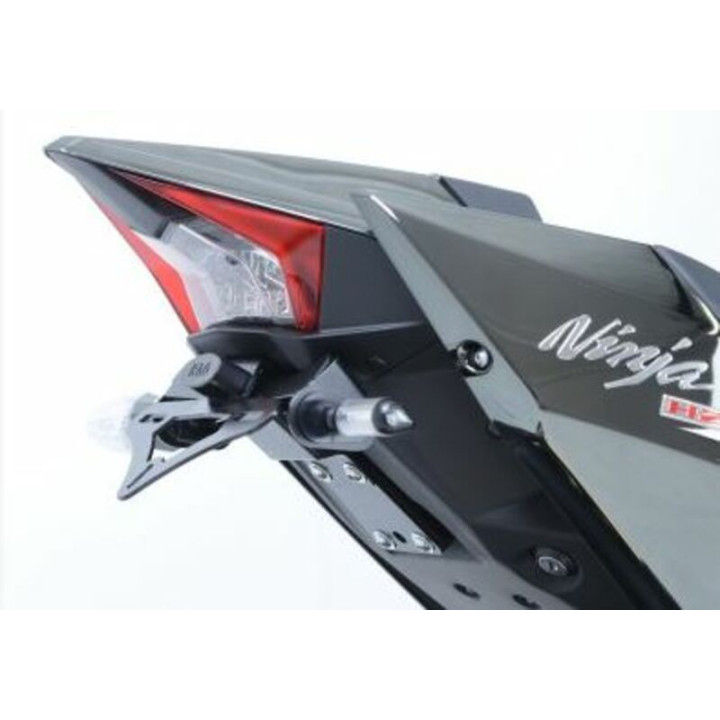 Support de plaque R&G RACING noir Kawasaki H2 | Oxmoto