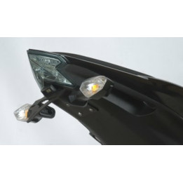 Support de plaque R&G RACING noir Kawasaki Z800/E | Oxmoto