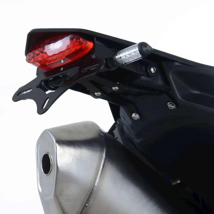 Support de plaque R&G RACING noir KTM SMC-R690 | Oxmoto