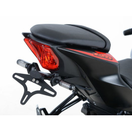 Support de plaque R&G RACING noir Suzuki GSX-R125 | Oxmoto