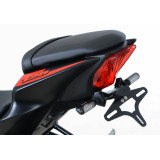 Support de plaque R&G RACING noir Suzuki GSX-R125 | Oxmoto