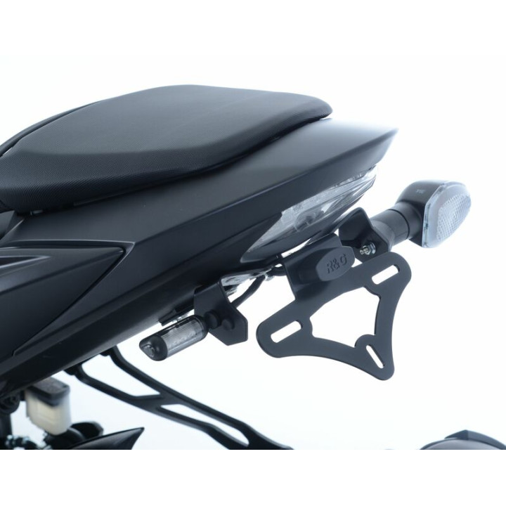 Support de plaque R&G RACING noir Suzuki GSX-S750 | Oxmoto
