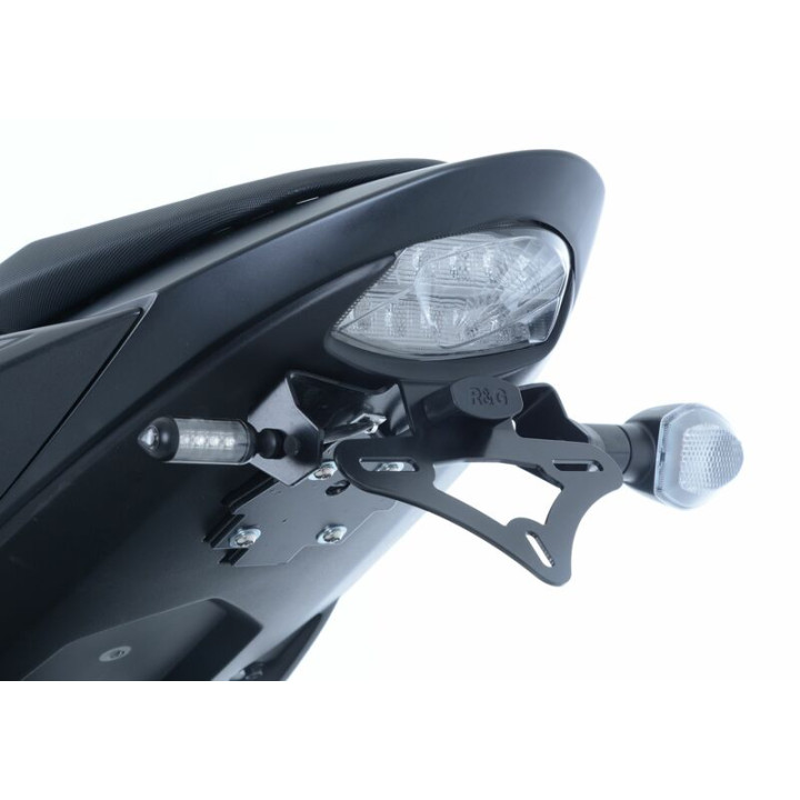 Support de plaque R&G RACING noir Suzuki GSX-S750 | Oxmoto