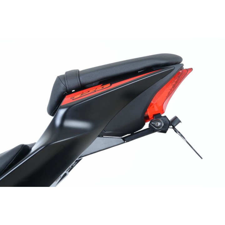 Support de plaque R&G RACING noir Suzuki GSX-R125 | Oxmoto