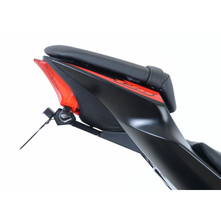 Support de plaque R&G RACING noir Suzuki GSX-R125 | Oxmoto