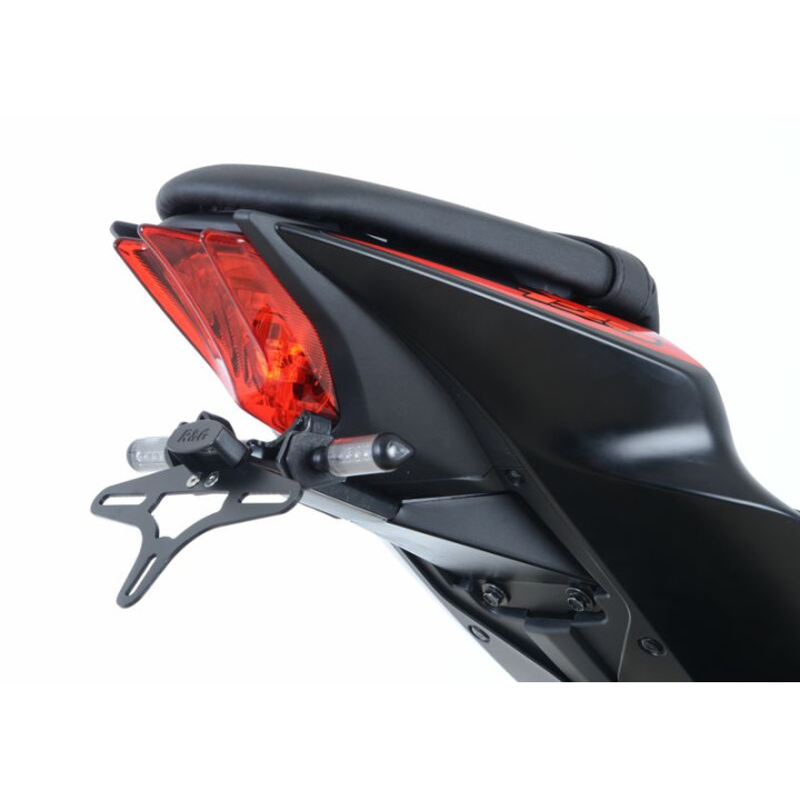 Support de plaque R&G RACING noir Suzuki GSX-R125 | Oxmoto