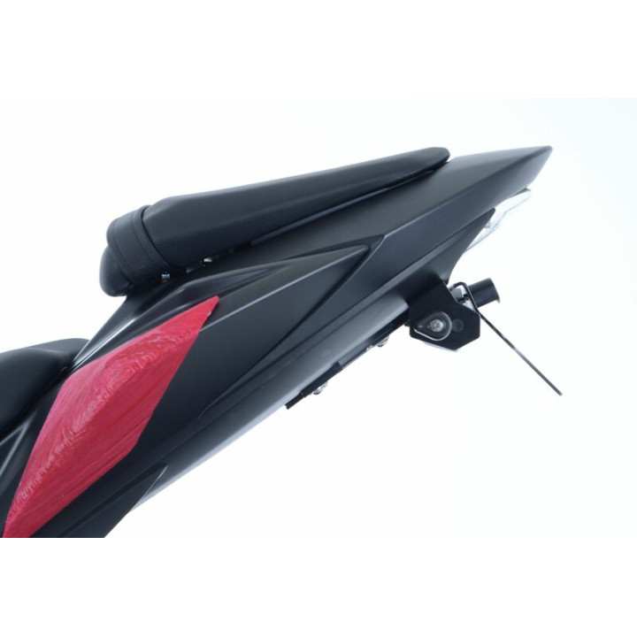 Support de plaque R&G RACING noir Suzuki GSX-S750 | Oxmoto