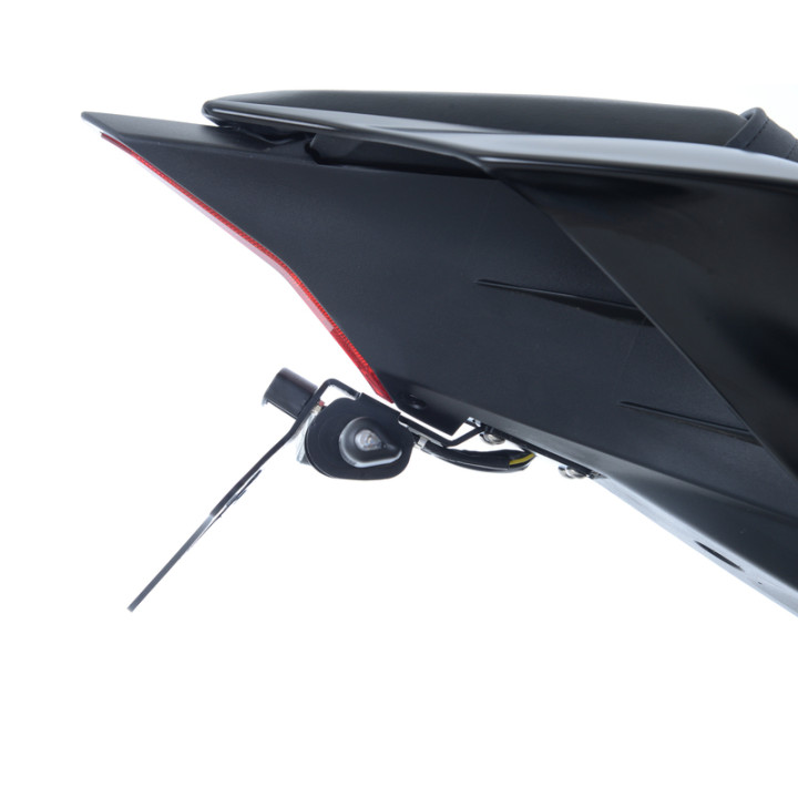 Support de plaque R&G RACING noir Yamaha YZF-R6 | Oxmoto