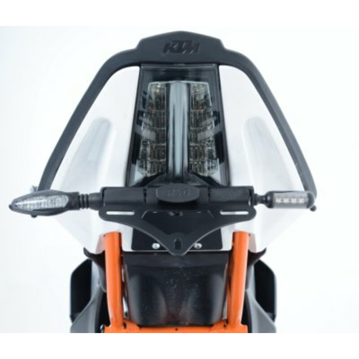 Support de plaque R&G RACING noir KTM LP0227BK | Oxmoto