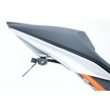 Support de plaque R&G RACING noir KTM LP0227BK | Oxmoto