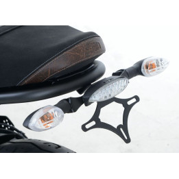 Support de plaque R&G RACING noir Yamaha XSR700 | Oxmoto