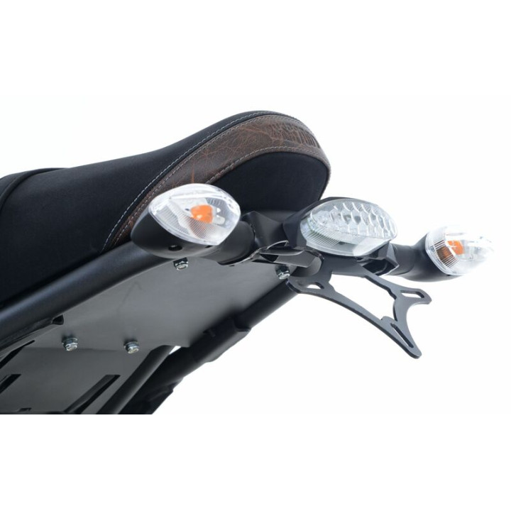 Support de plaque R&G RACING noir Yamaha XSR700 | Oxmoto