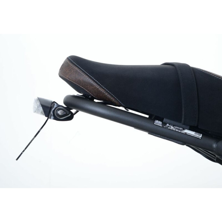 Support de plaque R&G RACING noir Yamaha XSR700 | Oxmoto