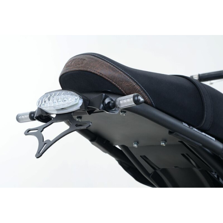 Support de plaque R&G RACING noir Yamaha XSR700 | Oxmoto