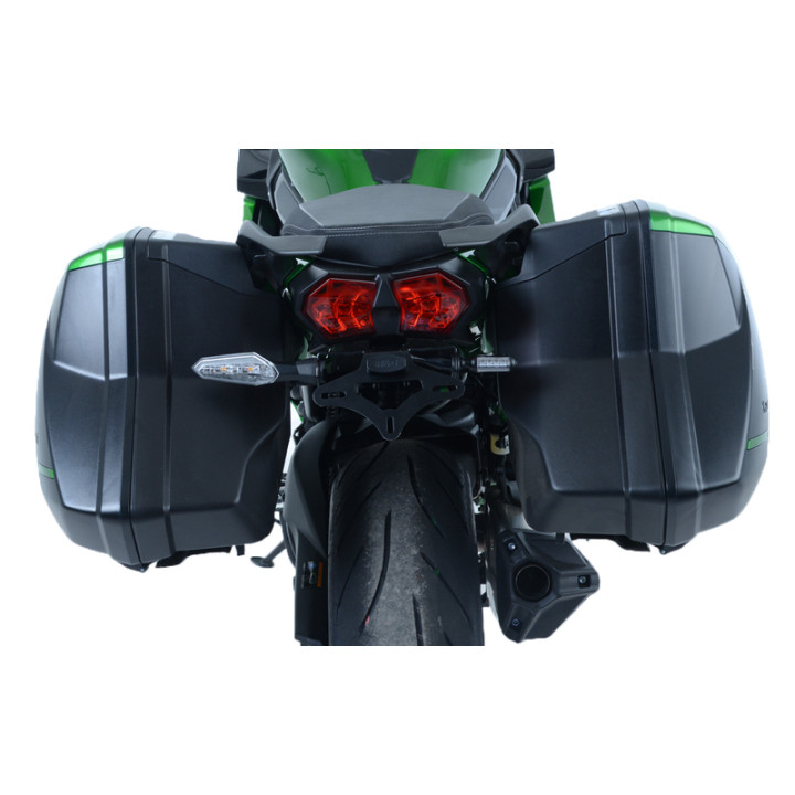 Support de plaque R&G RACING noir Kawasaki H2 SX | Oxmoto