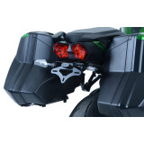 Support de plaque R&G RACING noir Kawasaki H2 SX | Oxmoto