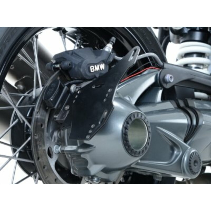 Support de plaque R&G RACING noir BMW R NINE T LP0160BK