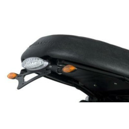 Support de plaque R&G RACING noir Triumph LP0123BK | Oxmoto