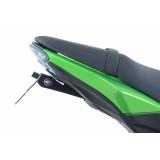 Support de plaque R&G RACING noir Kawasaki Z125 LP0209BK