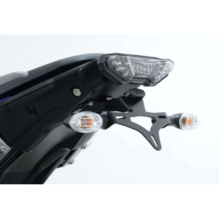 Support de plaque R&G RACING noir Yamaha Tracer 700 | Oxmoto
