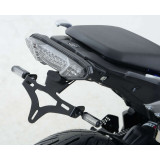 Support de plaque R&G RACING noir Yamaha Tracer 700 | Oxmoto