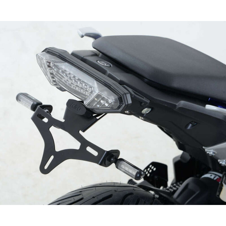 Support de plaque R&G RACING noir Yamaha Tracer 700 | Oxmoto