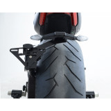Support de plaque R&G RACING noir Ducati X Diavel | Oxmoto