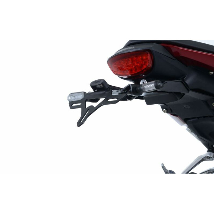 Support de plaque R&G RACING noir Honda CB125R | Oxmoto