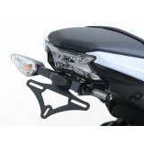 Support de plaque R&G RACING noir Kawasaki Z650 | Oxmoto