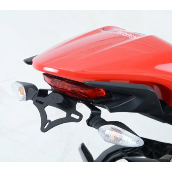 Support de plaque noir R&G RACING | Oxmoto