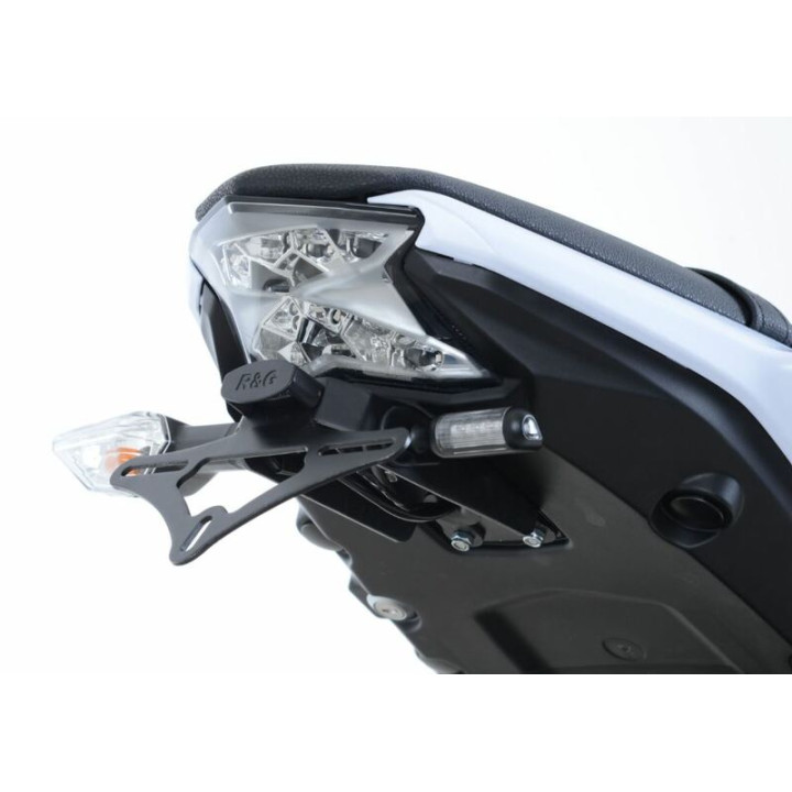 Support de plaque R&G RACING noir Kawasaki Z650 | Oxmoto