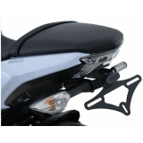 Support de plaque R&G RACING noir Kawasaki Z650 | Oxmoto