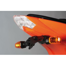 Support de plaque R&G RACING noir Kawasaki LP0048BK | Oxmoto