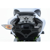 Support de plaque R&G RACING noir Kawasaki Z650 | Oxmoto