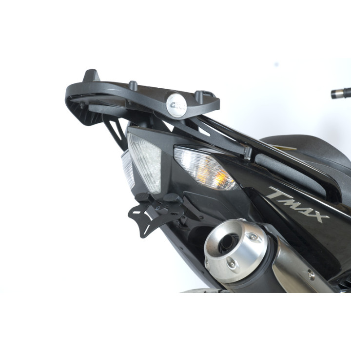 Support de plaque R&G RACING noir Yamaha T-Max 530 LP0127BK