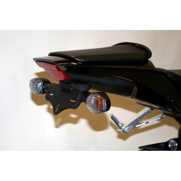 Support de plaque R&G RACING noir Honda CBR1000RR Fireblade LP0063BK