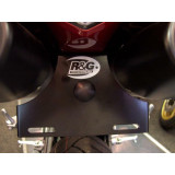 Support de plaque R&G RACING noir Yamaha YZF-R1 LP0016BK